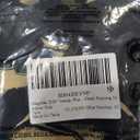 Magritta Women's Print Midi Skirt with Pocket Elastic High Waist 2025 Trendy Black Painting Swing Skirts for Women Medium