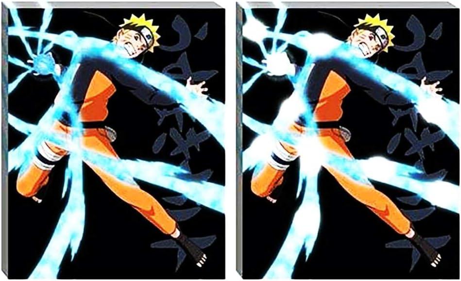 JUST FUNKY Naruto Shippuden Rasengan 20"x16" Light-Up Canvas Wall Art