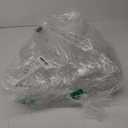 Waterproof Tarpaulin Clear Tarps Tarpaulin 100% Transparent Waterproof with Grommets for Plants Greenhouse, Pet Hutch Roof Completely Transparent Thickness is 0.35 Mm (3Mx4M)