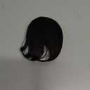 Boymia Clip on Bangs for Women Hair Clip in Bangs 100% Real Human Hair Extensions Wispy Fake Bangs #1B Natural Black Fringe with Temples for Daily Wear Hairpieces