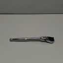 DURATECH 3/8" Drive Flex-Head Ratchet, 72-Tooth Ratchet Wrench, Quick-release, Reversible Switch, Full-Polished Chrome Plating, Alloy Steel