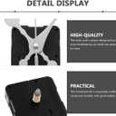 Angoily 4 Set Clock Movement Mechanism, Clock Mechanism Clock Hands Kit Quartz Clock Movement Replacement Clock Repair Parts Replacement