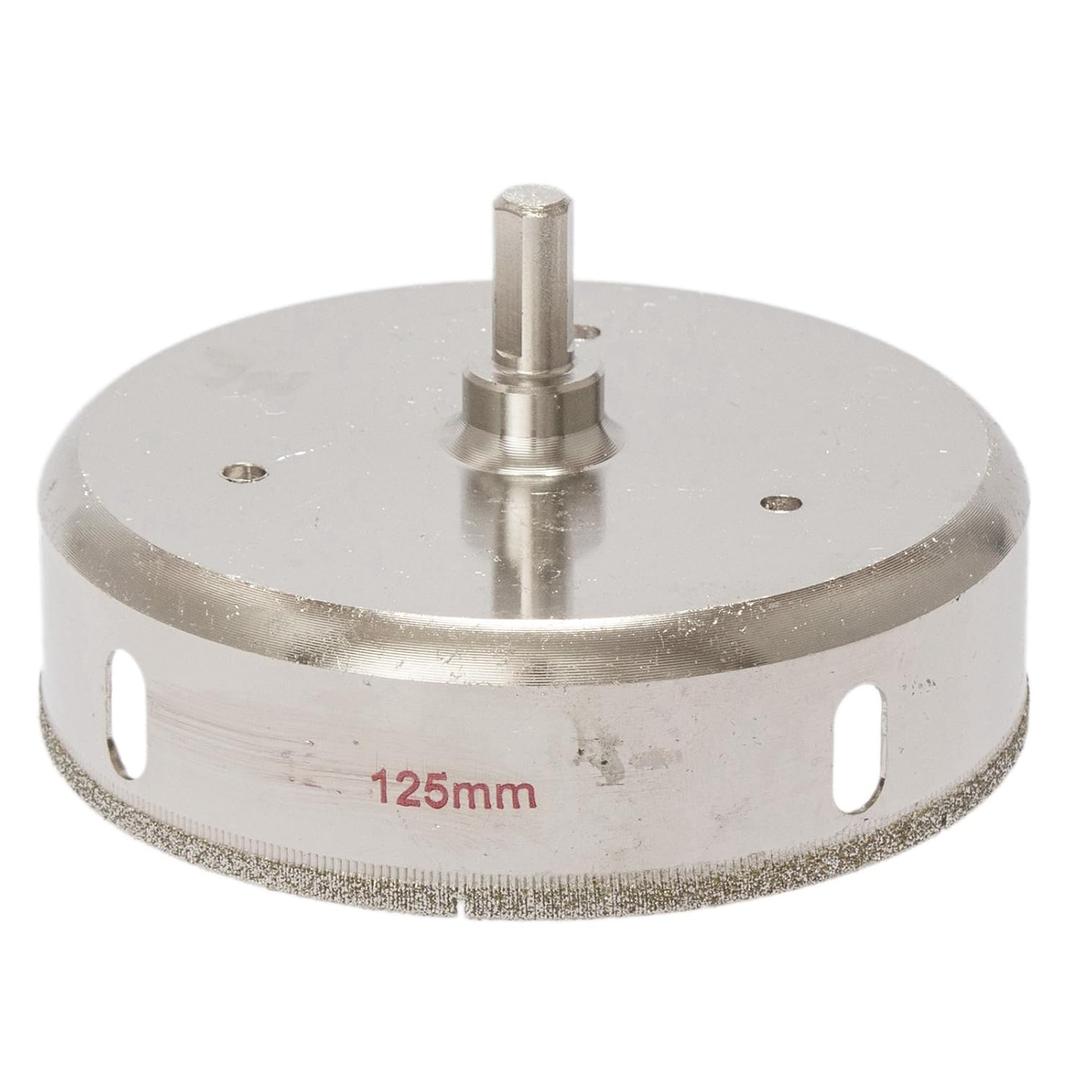 JINGLING 125mm 5 inch Diamond Hole Saw Glass Drill Bit for Ceramic Tile Stone Granite Masonry Tools