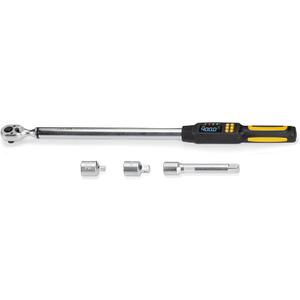 1/2" Drive Digital Torque Wrench Set - 15-295 ft-lb, ±2% Accuracy