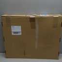 Coverado Seat Covers Full Set, Waterproof Car Seat Covers, PU Leather & Breathable Mesh Seat Protectors, 5-Piece Automotive Seat Covers, Universal Fit for SUVs, Trucks, Sedans (Brown&Black)