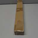 Gold Curtain Rods 66 to 120 Inches(5.5-10 Feet),5/8 inch Splicing Drapery Rods with Cuboid Style Design,Small Curtain Rods Set,Size: 36''-120'',Brass Gold