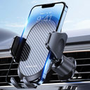 miracase Phone Holders for Your Car with Metal Hook Clip, Air Vent Cell Phone Stand Car Mount, Universal Automobile Cradle Fit for iPhone Android and All Smartphones, Dark Black