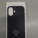 Apple iPhone 16 Silicone Case with MagSafe - Black