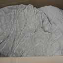 Bedsure Gentlesoft Sherpa King Size Blanket for Bed- Fleece Fluffy & Cozy Cable Jacquard Tufted for Women Gift, Thick and Warm Christmas Blanket for Winter, Beige, 108x90 Inches