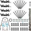 E1840P Sloppy Stage 2 Camshaft Kit w/Pushrods Springs Kit Lifters Kit For GM Chevy Buick Envoy 1999-2007 5.3L 5.7L 6.0L LS1 LS6 LQ4 LQ9 LM7 LR7 V8 Engine PAC-1218 HL2148S