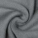 Vssjavun Men's Mock Neck Shirt Short Sleeve Turtleneck T-Shirt Slim Fit Pullover Casual Basic Tee (Large, Dark Grey)