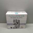 CASABREWS CM5418 Espresso Machine 20 Bar, Compact Espresso Maker with Steam Milk Frother, Stainless Steel Coffee Machine with 34oz Removable Water Tank for Cappuccino, Gift for Women or Men, Silver