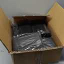 HASJOIN 10 Pack Black Tablecloths 60x126 inch Polyester Fabric 8ft Table Cloths for Rectangle Rables Wrinkle Resistant Linen Tablecloth Washable Table Covers for Party Wedding Events and Camping