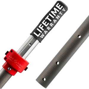 ProTuff 16ft Heavy Duty Telescopic Pool Pole  Unconditional Lifetime Replacement - Instant & Reliable Extension - Universal Fit for Nets, Skimmers, Brushes & Vacuums - Anti-Slip, Comfort Grip