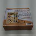 Joyreal Montessori Toddler Busy Board, 19 Led Wooden Sensory Board Educational Toy, Montessori Toys for 1-6 Year Old, Travel Toys Gifts for Toddlers Boys and Girls