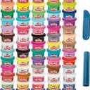 Play-Doh Ultimate Color Collection 65-Pack of 1-oz Cans, Includes Sparkle, Confetti & Color Burst, Back to School Classroom Supplies, Preschool Toys, Ages 2+ 