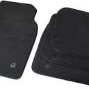 Floor Mats Velvet Carpet for Audi A4 S4 RS4 2004-2026 (B5 B6 B7 B8 B9) Avant Allroad OEM Quality Velour (Left Hand Drive,A4 S4 RS4 (B5) 95-2001)