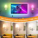 Battery Operated Wall Sconces Set Of 2, Wireless Battery Wall Light With 10000mAh RGB Rechargeable Magnetic Bulb, Rechargeable Wall Sconce With Remote Control For Bedroom, No Electrician Required