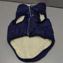 Vecomfy Fleece Lining Extra Warm Dog Hoodie in Winter for Medium Dogs Jacket Pet Coats with Hooded,Blue L