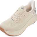 JACKSHIBO Women's Slip in Hands up Free Wide Toe Box Running Shoes Arch Support Cushion Walking Tennis Sneakers with Memory Foam Zero Drop Sole Size 7