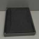 Forevermore Portfolios Portfolio Organizer - 3 Ring Binder with Notepad - 1.5 Inch Rings - Zippered Storage Pockets for Papers, Travel Documents, Presentation Folder, Cards, Passport, Tickets - Black