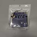 ZUNON 10 Year for Wife 10th Wedding Couple Marriage Husband Ornament Valentines Her Him Years as Mr and Mrs Ideas Hanging Decorations 3" Christmas Ornaments 2025 (10th Anniversary