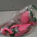 Solar Garden Lights Flamingo Decorations Outdoor Waterproof,2 Packs Solar Flamingo Light Garden Decor,Pink Flamingo Statue Decorative Figurine Lights for Yard Art Patio Porch Lawn