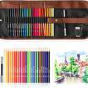 YunQiDeer Colored Pencils for Adult Coloring Books, Soft Core Drawing Sketching Coloring Pencils Set, Art Supplies Kit s for Adults Beginners
