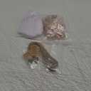 24 Set Pink Flower Keychains Bulk Party Favors Daisy Keyring Flower Keychain Present with Thank You Tags Organza for Guests Women Bag Wallet Purse Charms Christmas Gifts Wedding Bridal Supplies