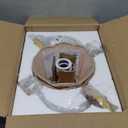 Boho Wall Sconces Set of Two Rattan Wall Lamp Rustic Brass Wall Mount Light Hardwire Wall Sconces Lighting for Bedroom Living Room Hallway Vanity Stairway, E26 Base, 2 Pack (8.6inch-hardwired, Gold)