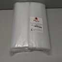 iMailer - 200 Pcs- 12" x 15" Large Plastic Zip Poly Bags- Clear Zip Storage Bag for Clothing, T-Shirts, Pants