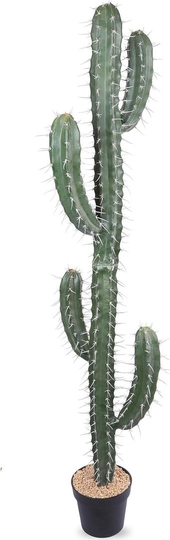 Artificial Cactus Fake Cacti 62" Faux Potted Cactus Plants for Home Store Office Decoration