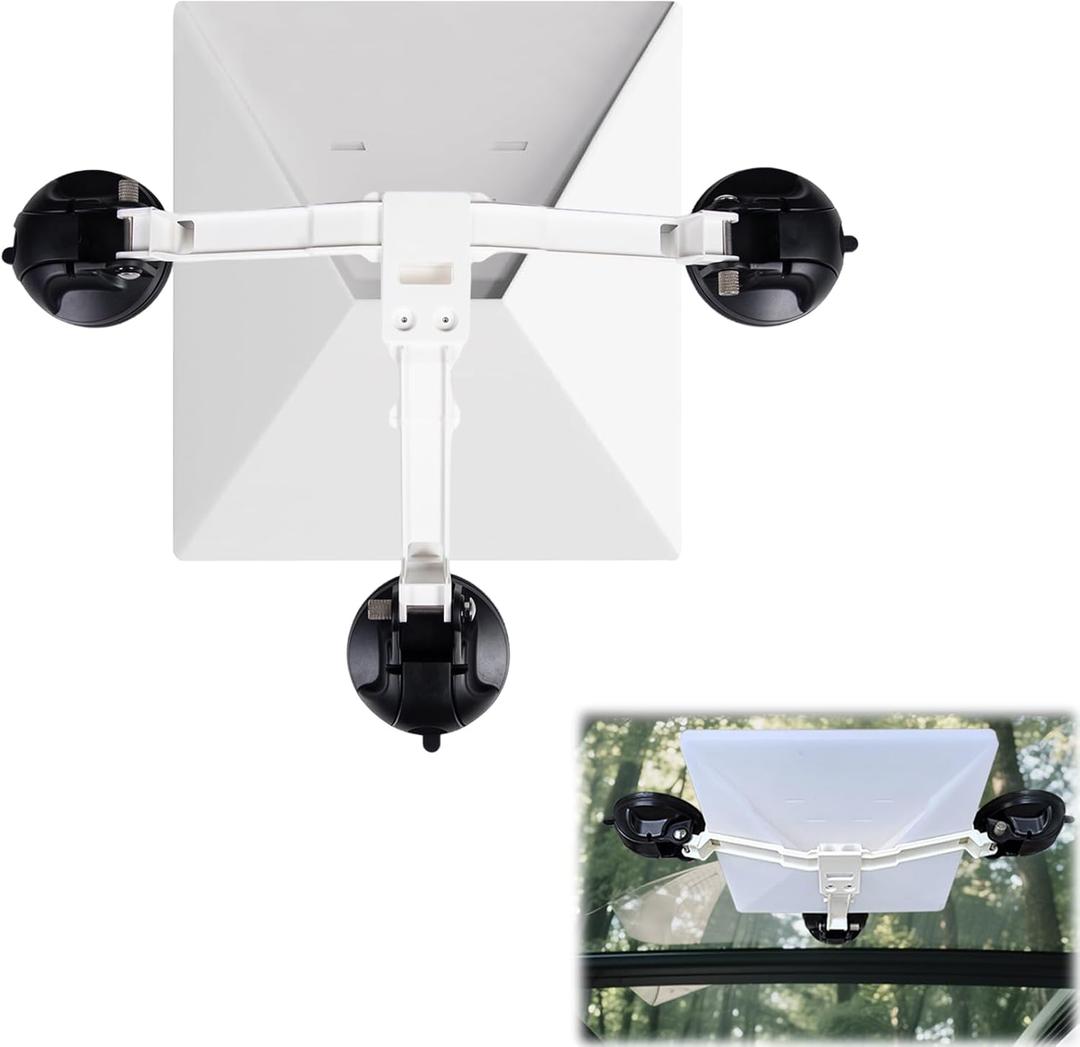 Starlink Mini Car Mount - Industrial-Strength Suction for RVs, Boats & Road Trips - 75mph Windproof & Stable Signal