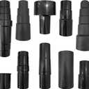 10 Pcs Universal Shop Vac Vacuum Hose Adapter Reducer Attachment Set Converter, 1-1/4 Inch to 1-3/8 Inch to 1-1/2 Inch, Reducer 32mm to 35mm; 32mm to 38mm, 32mm to 45mm, 1 3/8 inch to 1 1/4 inch