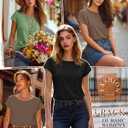 Huukeay 3 Pack Womens Cap Sleeve Tops Summer | Crew Neck Shirts, Basic Tee, Casual, Trendy, Fashion, Soft Fabric, Lightweight, Breathable, Loose Fit, Versatile Styling (XXL)