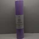 Hatha Yoga Extra Thick TPE Yoga Mat - 72"x 32" Thickness 1/2 Inch -Eco Friendly SGS Certified - With High Density Anti-Tear Exercise Bolster For Home Gym Travel & Floor Outside (Purple/Green)