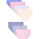 Hanes Women's Underwear Briefs 7-Pack, Moisture-Wicking Brief Panties for Women, Medium