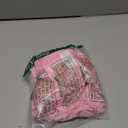 Sexy Lingerie for Women Rave Outfits Clubwear See Through Lingerie Sets Bell Sleeve Ruffle Mesh Tops (Small, Pink)