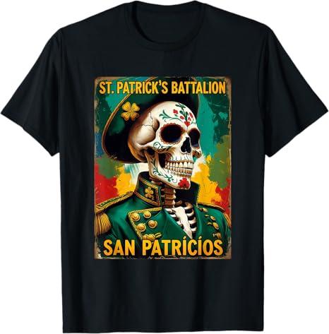 Saint Patrick's Battalion San Patricios Irish T-Shirt, 4XLT