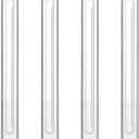 4 Pcs Wall Protector from Furniture, Chair Wall Protector, Wall Bumper Guards, Furniture Bumpers, Clear Bumpers Self Adhesive for Shower Doors, Car Doors, Drawers, Toilet Lids, Furniture