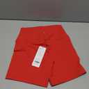 CRZ YOGA ButterLuxe Biker Shorts 6" - High Waisted Workout Running Volleyball Spandex Yoga Womens (Medium, Deep Red)