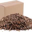 3qt Organic Orchid Potting Bark -Natural Mulch for Potted Plants, Root Development of Orchid Plants and Garden Soil Amendment Mix (Small)