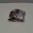 rabbitgoo Dog Harness No Pull with 2 Leash Clips, Adjustable Soft Padded, Reflective Oxford No Choke Pet Vest with Easy Control Handle for Puppy, Black & Red, XS