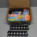 Train Set for Toddlers w/Steam, Music & Lights - Electric Train Toy for Kids with Tracks Accessories, Includes 3 Animals Car : Lion Gorilla and Elephant, Best Gifts for 1-3 4 5 6+ Years Old Boys Girls