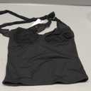 Women Sexy Cowl Neck Halter Top Y2k Backless Flowy Summer Going Out Tops (Medium)