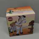 6FT Farm Inflatables Cowboy Horse Appaloosa, Ranch Blow up Animals Cowboy Party Decorations, Wild West Christmas Holiday Spring Outdoor Yard Built-in LED Lights Lawn Outside