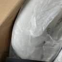 COLAMY Bar Stools Set of 2, 26.18" Counter Height Swivel Stools with Thick Padded Seat, Adjustable Footrest & 360 Rotation, Soft Fabric Upholstery for Kitchen Island/Home Bar/Cafe, Beige : Home & Kitchen