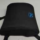 Everlasting Comfort Lumbar Support Pillow for Office Chair - Memory Foam Back Cushion for Car Seat - Promotes Better Posture, Back Pain Relief - Ideal Gaming and Desk Chairs Work and Home Essentials (C. Black (2-pack))