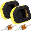 2 Pack 32 083 03 Air Filter Fit Kohler Courage Engine SV710 SV715 SV720 SV730 SV735 SV740 Lawn Mower, Replace 32 083 05-S Pre Cleaner 32 883 03-S1 Air Filter