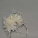 DRESHOW Fascinators Hats for Women Tea Party Fascinator Hats Vintage 50s Headwear Cocktail Wedding Church Derby Hat